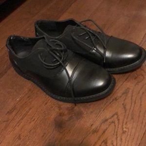 Boys Black Shoes